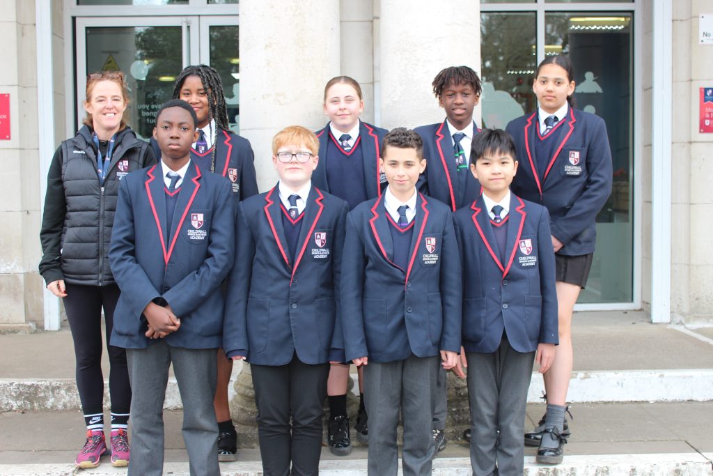 AWF Ambassdadors with Ms Cassidy
